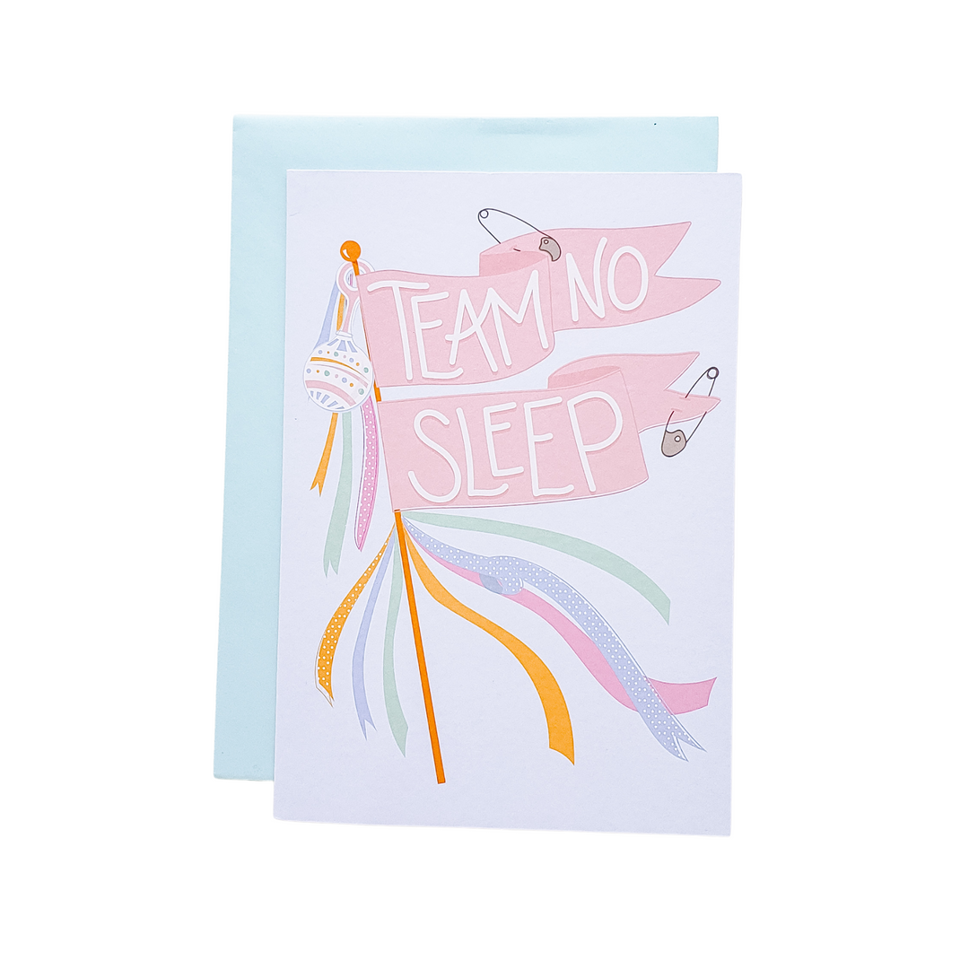 Team No Sleep Card